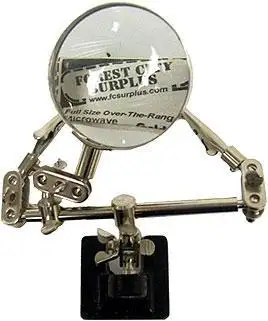 Tooltech® Helping Hands Magnifying Glass
