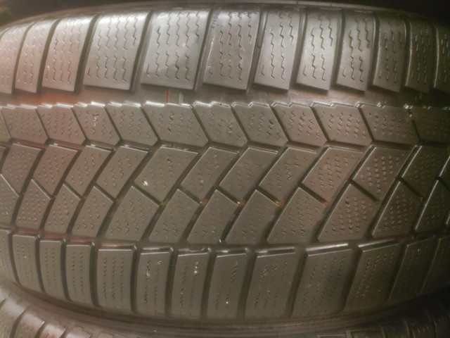 (WH29) 4 Pneus Hiver - 4 Winter Tires 225-50-18 Continental Run Flat 5-6/32 in Tires & Rims in Greater Montréal - Image 4