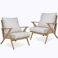 All-in furniture 2 Pieces Patio Furniture Chairs, Set of 2