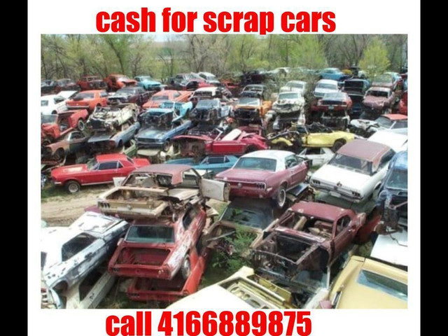 $150-$5000 We Pay The Highest For Any Type Scrap  (Car-Van-Truck-Suv) Scrap Cars Removal | Free Removal Same Day in Other in Toronto (GTA)