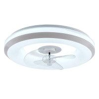 Wrought Studio Dequandre 18.5" LED Ceiling Fan Light Chandelier