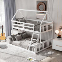 Harper Orchard Pottsboro Twin over Full Standard Bunk Bed by Harper Orchard