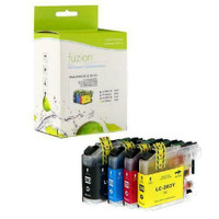 fuzion™ Premium Compatible Inkjet Cartridge for Printers Using the Brother LC203XL Black/Cyan/Magenta/Yellow Inkjet Cart