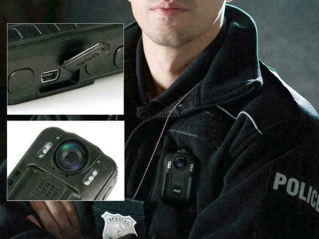 New - PYLE PPBCM9 POLICE BODY CAMERA - AUDIO AND HD VIDEO EVIDENCE RECORDING WITH NIGHT VISION in Cameras & Camcorders in London - Image 3