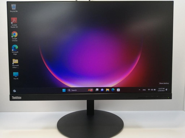Vivid Color with Precise Clarity Defines the Productivity-Enhancing Lenovo  P24q-10 Monitor in Desktop Computers in Winnipeg - Image 2