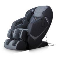 Inbox Zero Faux Leather Power Reclining Heated Massage Chair