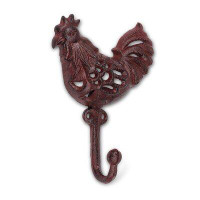 August Grove Montagu Wall Hook in Antique Red