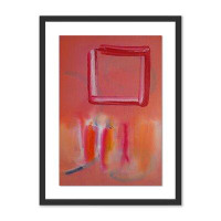 Four Hands Art Studio 'Red Carpet' by Charles Stuart - Picture Frame Painting Print on Paper