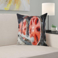Made in Canada - East Urban Home Abstract Wheels of Old Steam Train Pillow