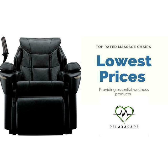 Relaxacare-Huge sale on Massage chairs and more! in Health & Special Needs - Image 4