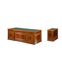 Infinity Furniture Import Infinity 2-piece Solid-wood Executive Desk Set