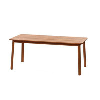 Millwood Pines Crestina 70.67'' L x 32.76'' W Outdoor Table