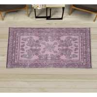 Bungalow Rose Bungalow Rose Boho Decorative Rug, Vintage Look Ethnic Look Pattern Of Paisley Details And Bohemian Feels