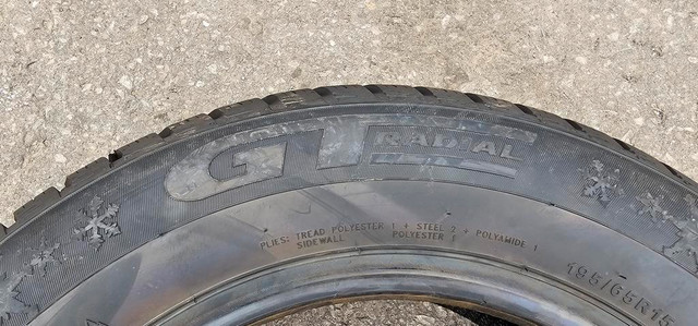 195/65/15 1 pneu hiver GT Radial neufs  90$ installer in Tires & Rims in Greater Montréal - Image 2