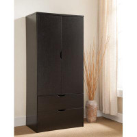 Latitude Run® , RED COCOA Modren Contemporary Home Bedroom Utility Armoire Wardrobe Storage Cabinet Finish