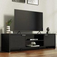 Latitude Run® TV Stand Cabinet with Storage Space and Cable Management, TV Table Unit for TVs up to 65 Inches