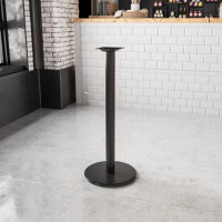 Flash Furniture 18" Round Restaurant Table Base with 3" Dia. Bar Height Column