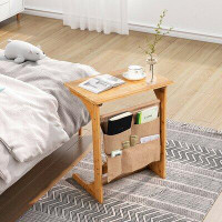 Inbox Zero Solid Wood C Table End Table