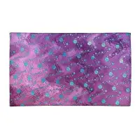 East Urban Home Planets and Stars Pink Area Rug