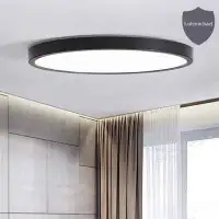 menggutong LED Ceiling Light, 12 Inch Thin Flush Mount Lighting Fixtures, Modern Round Ceiling Lamp For Closets Kitchen