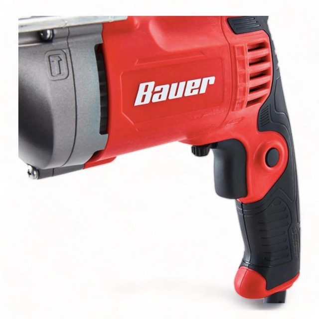 HOC HD75 BAUER 1/2 INCH 7.5 AMP VARIABLE SPEED REVERSIBLE HAMMER DRILL + 90 DAY WARRANTY + FREE SHIPPING in Power Tools - Image 4