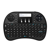 Mini Handheld Remote Keyboard with Touchpad Backlit version 2.4GHz Wireless for PC, Android TV Box,Raspberry Pi 2/3 Win