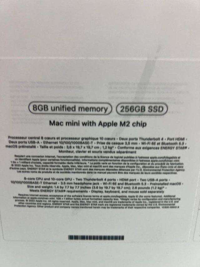 APPLE MAC MINI M2 CHIP 8C/10C_8GB_256GB - BNIB @MAAS_COMPUTERS in General Electronics in Toronto (GTA) - Image 3