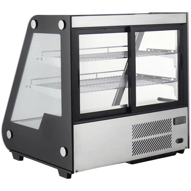 Brand New Counter Top 28 Angled Glass Refrigerated Pastry Display Case in Other Business & Industrial - Image 3