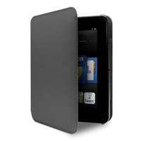 Marware Revolve Genuine Leather Rotating, Standing Case for Kindle Fire HD 7", Charcoal (only fits Kindle Fire HD 7")