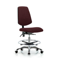 Latitude Run® Fabric Chair Chrome -FMBCH Seat Tilt,
