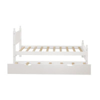 Alcott Hill Bed Frame with trundle