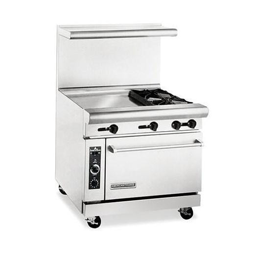 Last one left, new in box! American Range 36 Natural Gas Range w/ 24 Inch Griddle in Other Business & Industrial
