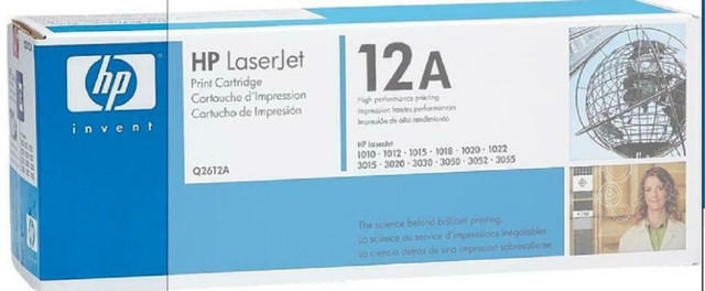 Promotion! Original HP Q2612A HP12A Laser Toner Cartridge,$89(was$129) in Printers, Scanners & Fax
