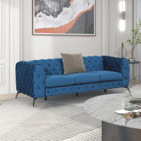 House of Hampton Upholstered Sofa with Sturdy Metal Legs