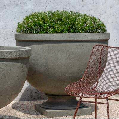 Lark Manor Valdese Cast Stone Pot Planter in Patio & Garden Furniture