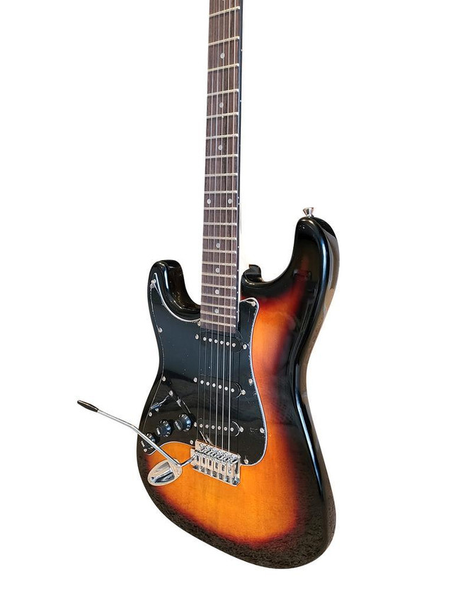 Left handed Electric Guitar Standard size for beginners, Students Sunburst SPS519LF in Guitars - Image 2