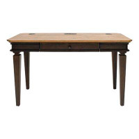 Canora Grey Executive Writing Desk, Writing Table, Office Desk, Brown