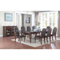 Bloomsbury Market Traditional 9Pc Dining Set Table