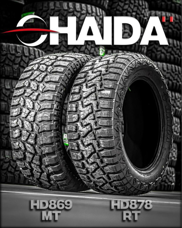 35x12.50R17 Haida HD878 - Rugged Terrains - BRAND NEW - FREE SHIPPING in Tires & Rims in Alberta - Image 2