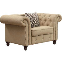Darby Home Co Chair W/1 Pillow Linen