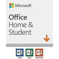 MICROSOFT OFFICE HOME & STUDENT 2019 WORD, EXCEL, POWERPOINT, ONENOTE 1 PC/MAC - NEW $159.99