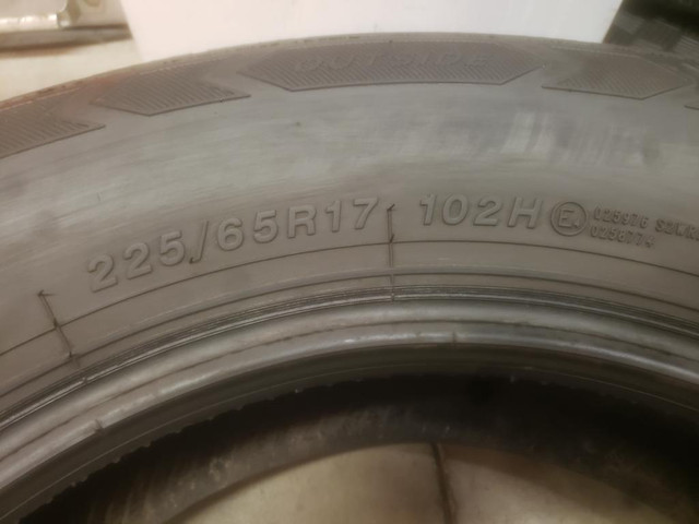(TH58) 1 Pneu Hiver - 1 Winter Tire 225-65-17 Tracmax 6-7/32 in Tires & Rims in Greater Montréal - Image 3