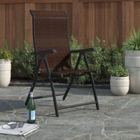 Freeport Park® Gingrich Reclining/Folding Deck Chair