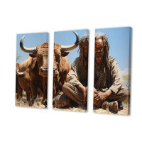 Union Rustic African Tribes Himba Nomadic II - African Tribes Wall Decor Set