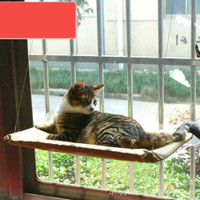 NEW KITTY HAMMOCK CAT WINDOW PERCH WINDOW CAT BED 5102