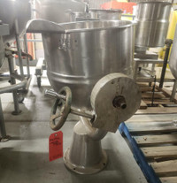 20 Imperial gallons stationary kettle on axes