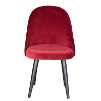 Joss & Main Cabery Velvet Upholstered Side Chair