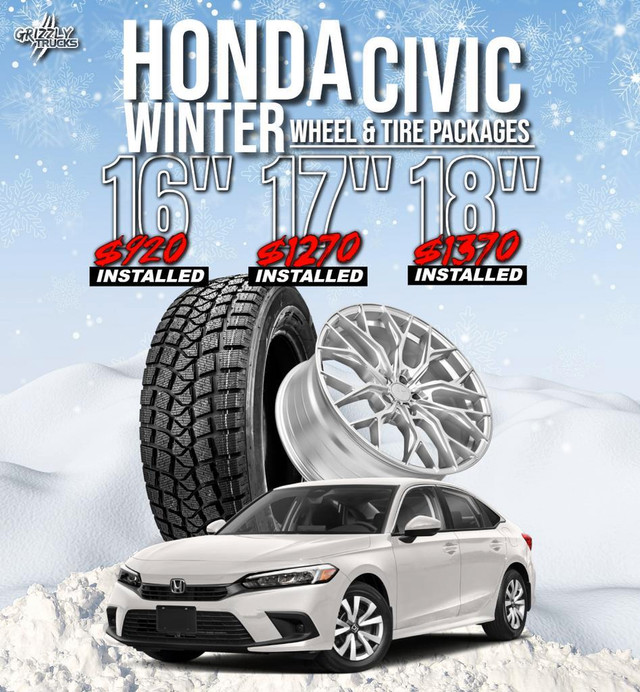 Toyota Corolla Winter Tire Packages/ Installed/ Pre-Mounted/ Free New Lug Nuts dans Pneus et jantes  à Région d’Edmonton - Image 2