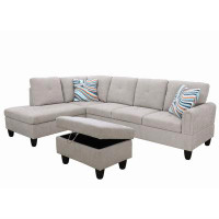 Star Home Living Corp 3 - Piece Upholstered Sectional