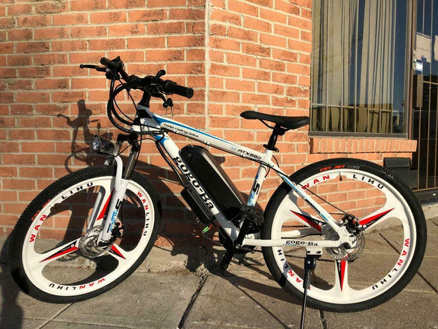 Sale!NEW Gogoba 26“ ALUMINUM ALLOY EBIKE, 350W 48V 10AH,Aluminum alloy conjoined rim $1299(was$1899) in eBike in Ontario - Image 2